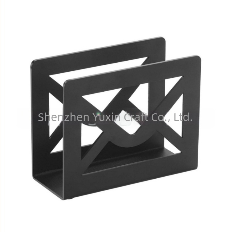Organizator metal pentru corespondență, suport de birou pentru scrisori, din fier, Brand YX