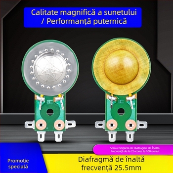 Bobină de înaltă frecvență pentru corn exterior, bobină ultrahigh-frequency cu film de titan și rășină, pentru echipamente audio mari