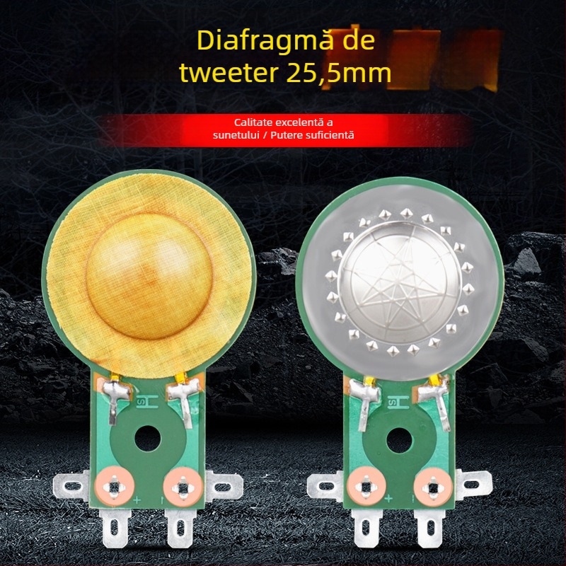 Bobină de înaltă frecvență pentru corn exterior, bobină ultrahigh-frequency cu film de titan și rășină, pentru echipamente audio mari