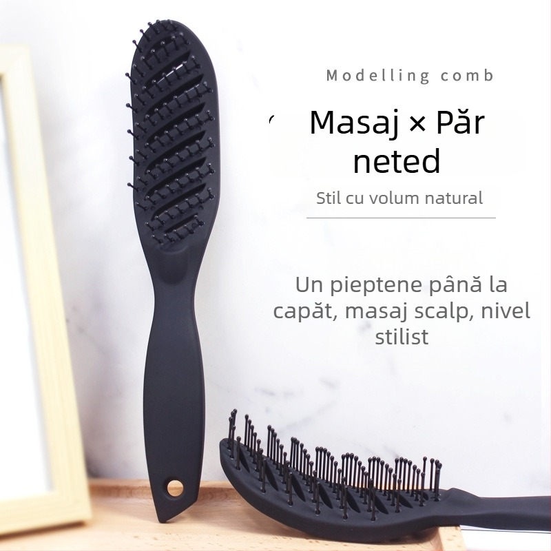 Pieptăn de masaj din plastic, pentru uz general