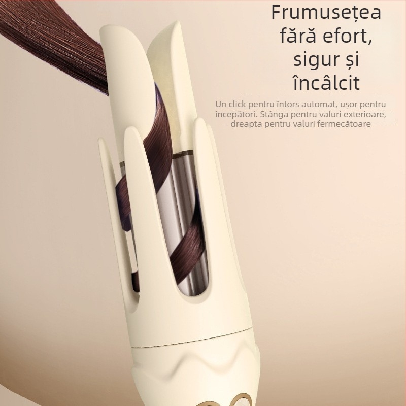 Tipul produsului: Fier de păr electric pentru bucle și netezire; Caracteristici cheie: element de încălzire din turmalin ceramic, reglare temperatură 15 trepte, 50W, 220V (element de încălzire ceramic din turmalin; reglare temperatură 15 trepte; 50W; 220V)