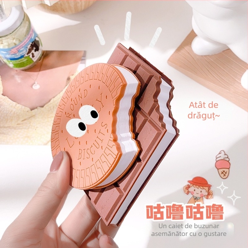 Caiet de notițe în stil desen animat, fără adeziv, fără licență IP