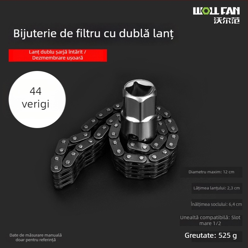 Cheie lanț și cheie filtru de ulei pentru demontare — oțel carbon, Marcă Other, Greutate Other