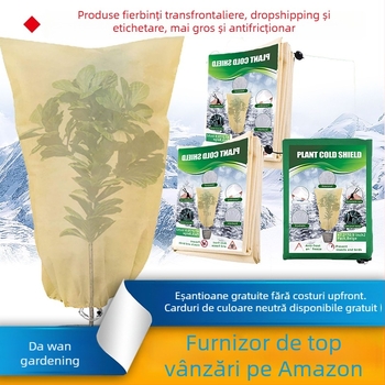 Da Wan Gardening Acoperire antifrână din material nețesut pentru plante – protecție în aer liber pentru grădină, peisaj și plantări agricole