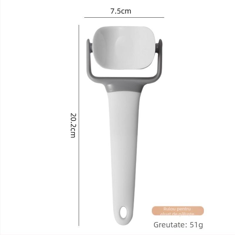 Rulou din plastic pentru aluat cu perforator pentru pizza, cuțit fondant, matriță pentru biscuiți, cuțit pizza cu model din plasă