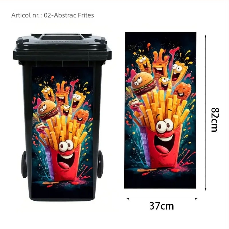 Autocolant decorativ de perete din PVC, impermeabil, autoadeziv, model abstract/floral/animal, 1 bucată, model plat