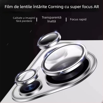 Film de protecție obiectiv Huawei P80/P80Pro/P70Pro — sticlă temperată, filtru pentru obiectiv, HD, rezistent la șocuri, rezistent la căderi