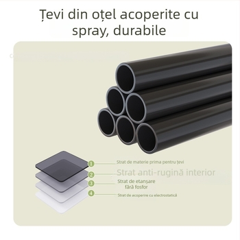 Raft de pantofi montat pe ușă pentru hol îngust, organizator interior cu 3–6 niveluri și instrucțiuni de montaj