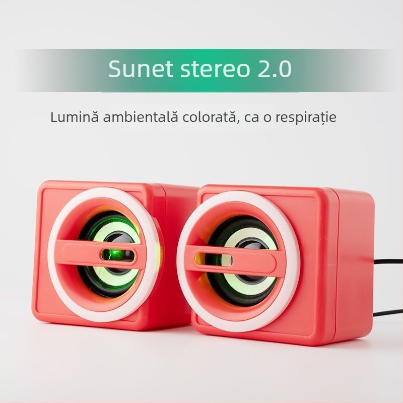 Dang chew Boxe desktop pentru PC, 2.0 canale, 3,5 mm cablu, bas puternic, volum mare, calitatea înaltă