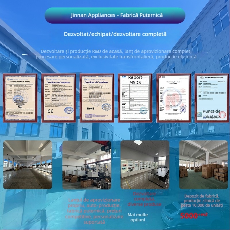 Pompa portabilă de pneuri auto cu două cilindri, 12V, 180W, 45 L/min, Afișaj digital