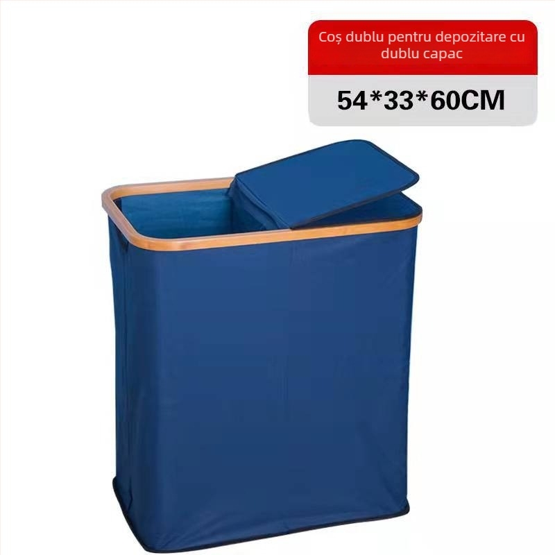 Coș de rufe plier din bambus, stil japonez, brand CYYC/Chen yiyouchuang, model 000000, lansat în 2019