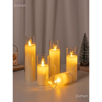 Lampă electrică cu lumânare pentru scene romantice, iluminare LED de atmosferă, lumânare decorativă falsă, Aromatherapy Wax Slice, Brand Panning, Cod 968992369346