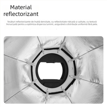 Jiebao K2 Cutie cu Lumină Moale cu Grilă Octagonală – Montare Rapidă pentru Fotografie de Studio