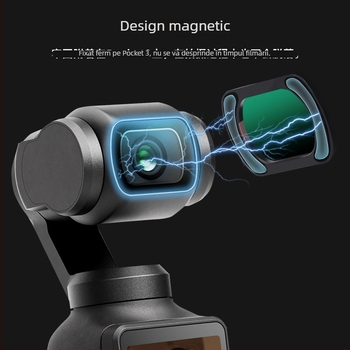 Filtru polarizant Zomei pentru DJI Osmo Pocket 3 – Eliberare magnetică rapidă UV/CPL/ND, Sticlă optică