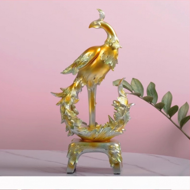 Ornament decorativ din rășină, în stil european, pentru living, comodă TV și hol – decor de interior simplu și modern