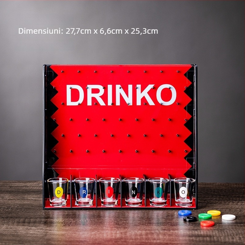 Joc de băut – Material PP, Brand Runwei, 14+ ani, Jucărie de interior pentru relaxare