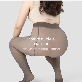 Colanți din nylon, uni, groși, lungime întreagă