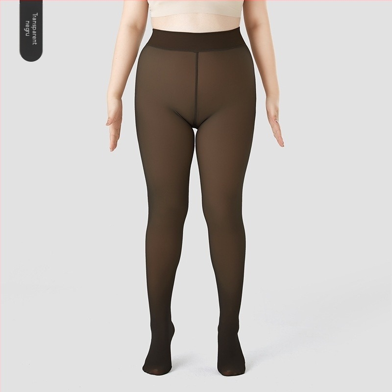 Colanți din nylon, uni, groși, lungime întreagă