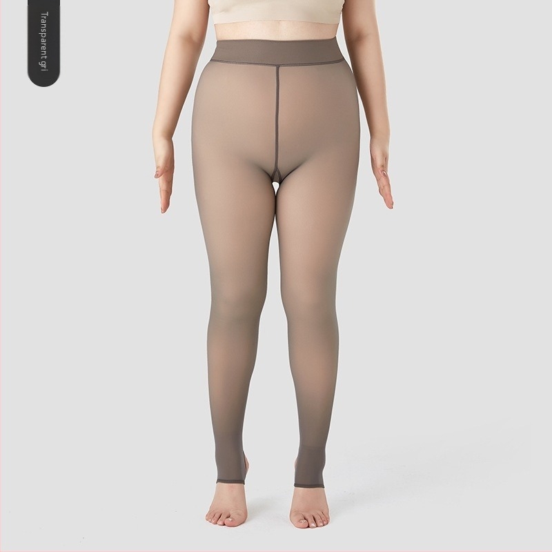 Colanți din nylon, uni, groși, lungime întreagă