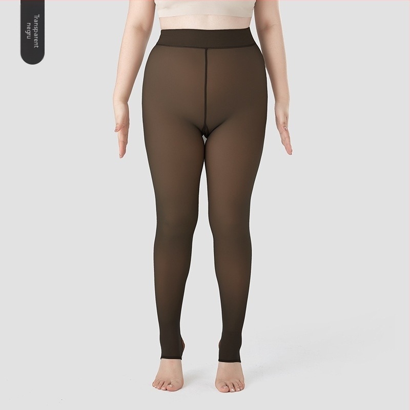 Colanți din nylon, uni, groși, lungime întreagă