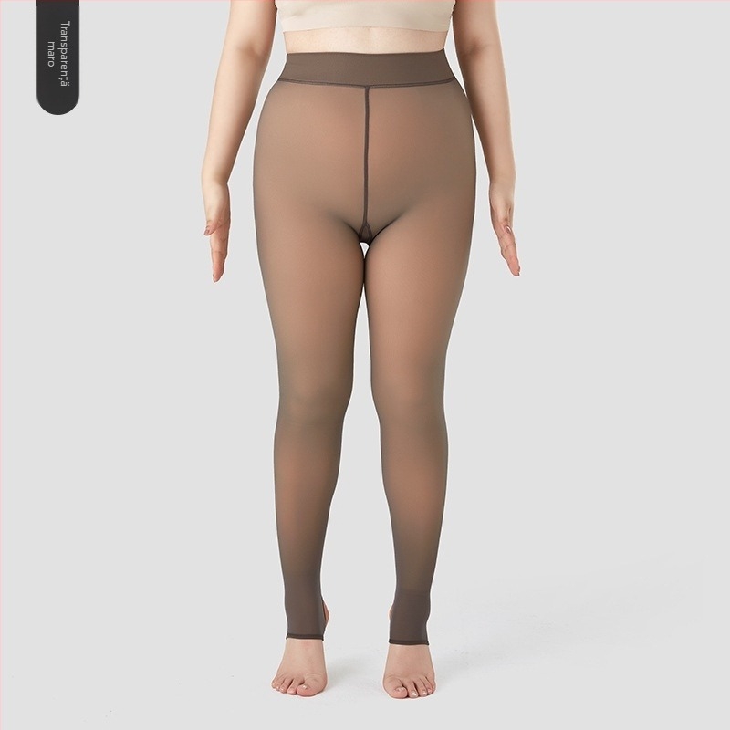 Colanți din nylon, uni, groși, lungime întreagă