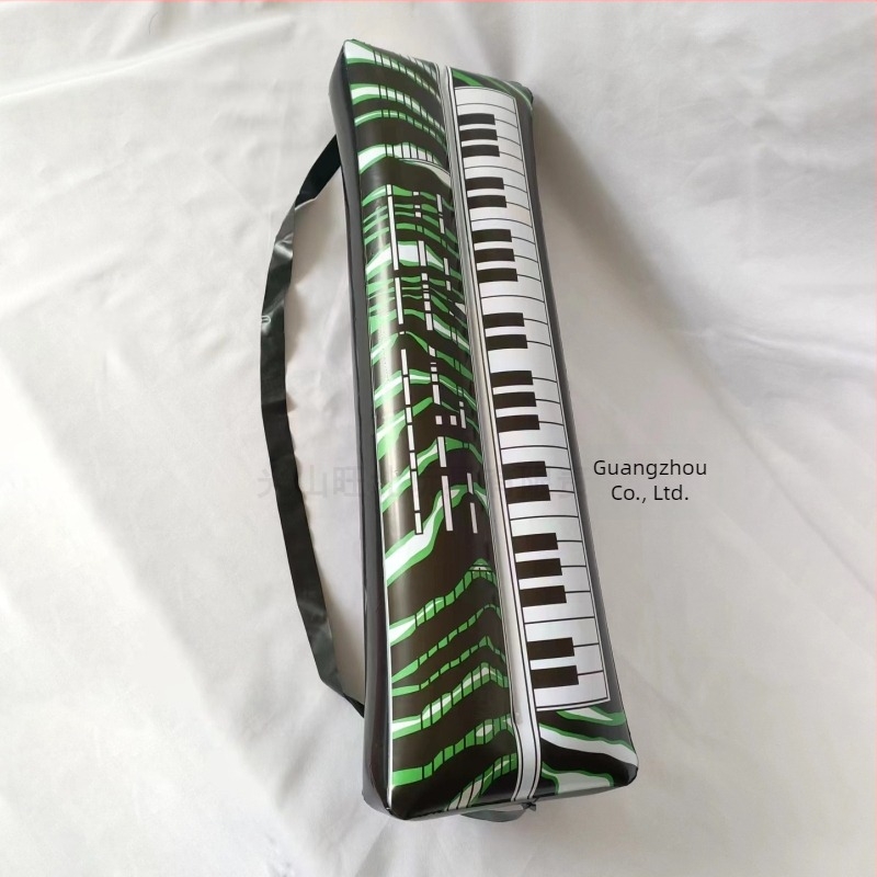 Jucărie de pian electronic gonflabilă din PVC, pentru băieți și fete 7–14 ani, ambalaj OPP