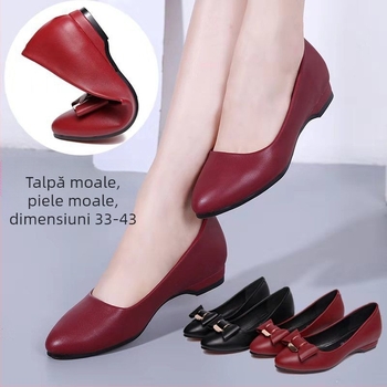 Pantofi casual femei din piele sintetică, Slip-On, talpă PVC, branță PU