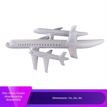 Model avion gonflabil din PVC, jucărie pentru copii 7-14 ani
