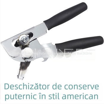 Deschizător de conserve – aliaj de zinc – rezistență industrială – multifuncțional – Baolong Kitchenware
