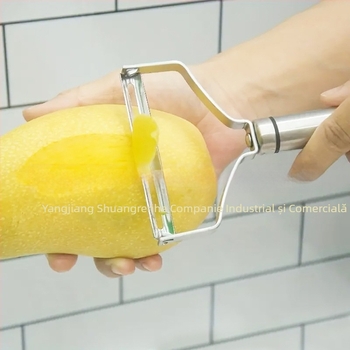 Curățător/rașor de legume din oțel inoxidabil, multifuncțional, 430+420J2, model PEL-198