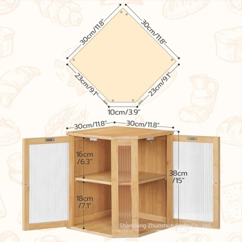 Cutie de depozitare din lemn pentru birou, cu capac – model ZS-04081, pentru bucătărie și restaurant