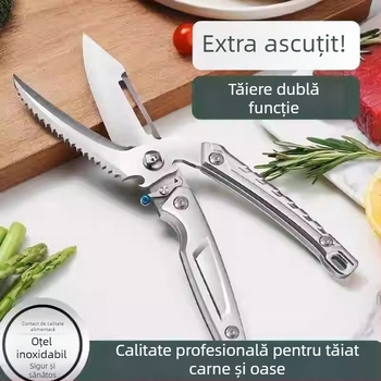 Foarfețe de bucătărie pentru oase, oțel inoxidabil, stil modern minimalist, lansate vara 2021 (Brand: Other)