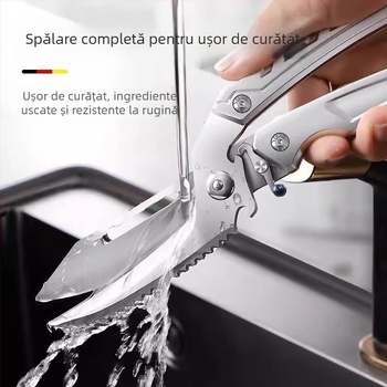 Foarfețe de bucătărie pentru oase, oțel inoxidabil, stil modern minimalist, lansate vara 2021 (Brand: Other)