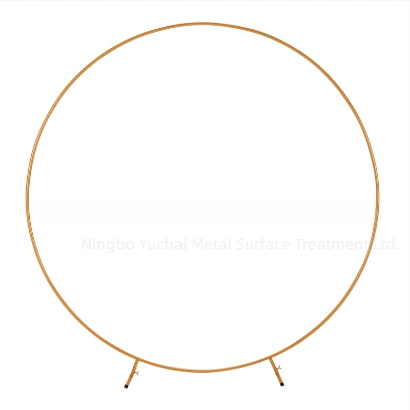 Suport din fier pentru arc circular, fundal de nuntă, decor de nuntă în formă de arc