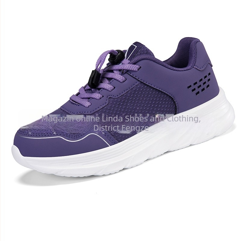 Pantofi de alergare din plasă unisex, vară, respirabili, ușori, casual sport, înregistrare toamnă 2025