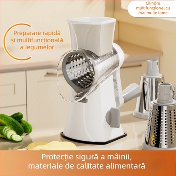 Tăietor de legume multifuncțional — lamă din ABS + oțel inoxidabil; stil neregulat; brand Independence