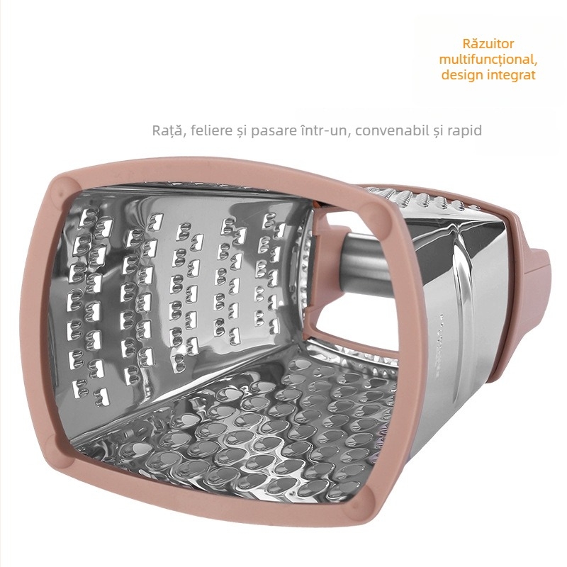 Tocator pentru legume cu șase fețe din oțel inoxidabil, multifuncțional