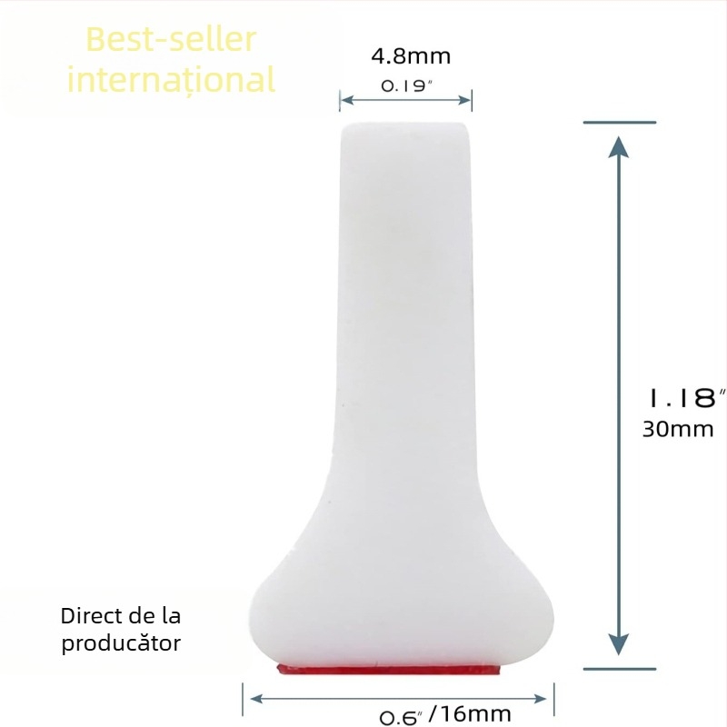 Bandă de etanșare din silicon pentru baie, silicon moale, autoadezivă, barieră de apă pentru separare uscat-umed