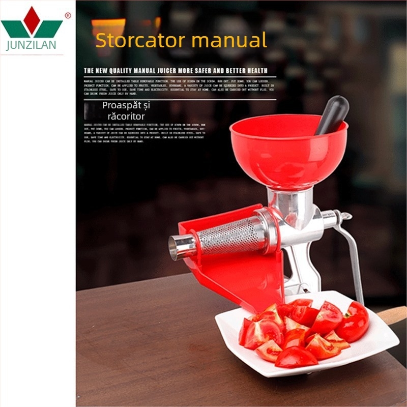 Storcător manual FP-5 pentru fructe și legume, corp din aluminiu, brand Clivia