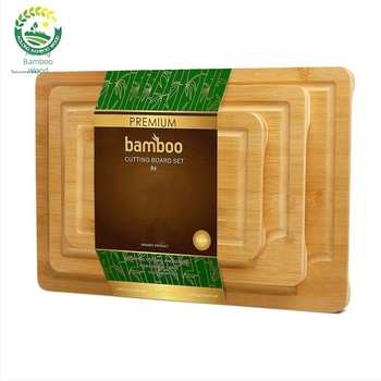 Tăietor din bambus – Aolong Bamboo, antibacterian, rezistent la mucegai, antiderapant pentru bucătărie