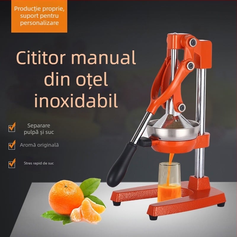 Storcător manual pentru fructe și legume – Hongke, pentru uz casnic, fără energie electrică, design modern minimalist