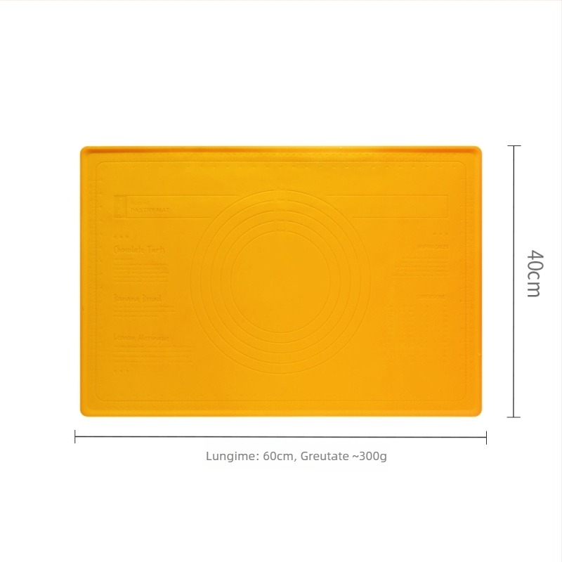 Covoraș din silicon pentru frământat aluat — Sylvania, imprimare logo disponibilă, personalizabil, lansat în 2023