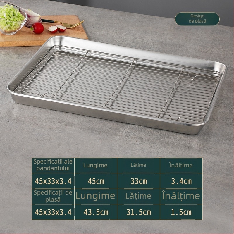 Farfurie pătrată din oțel inoxidabil 304, stil japonez, suprafață lustruită, imprimare de logo disponibilă, personalizabil