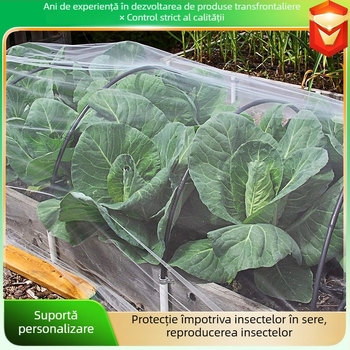 Plasă anti-insecte - material HDPE; protecție împotriva dăunătorilor și păsărilor pentru fructe și legume; Brand Runshengyuan; piețe principale: Europa, Asia de Sud-Est, America de Nord, Asia de Nord-est