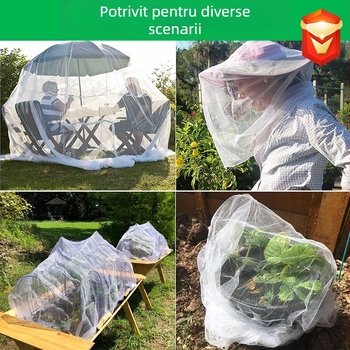 Plasă anti-insecte - material HDPE; protecție împotriva dăunătorilor și păsărilor pentru fructe și legume; Brand Runshengyuan; piețe principale: Europa, Asia de Sud-Est, America de Nord, Asia de Nord-est