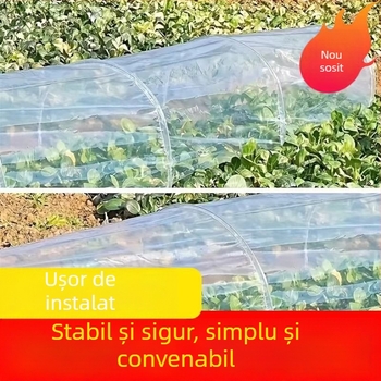 2-în-1 seră portabilă plasă de umbrire pentru protecția împotriva insectelor și izolație a tunelului de grădină (Tip: Grass planting bag/ecological bag/slope protection bag; Material: plastic; Brand: Yongguan)