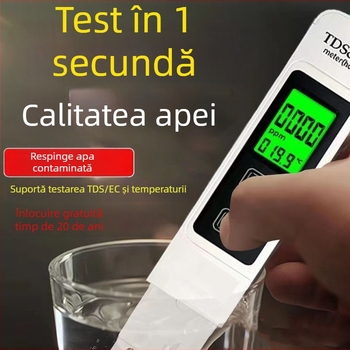 Five man Analizator portabil de calitate a apei – Trei în unu: temperatură, conductivitate (EC) și TDS – Model 1