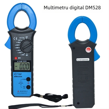 Multimetru cu clemă digitală, tip 266, precizie înaltă, auto-range, deschidere clemă 50 mm, măsurare tensiune până la 1000 V, curent până la 1000 A, rezistență 0–20 kΩ