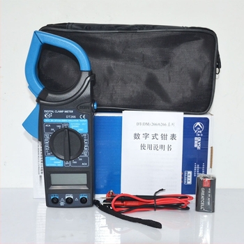 Multimetru cu clemă digitală, tip 266, precizie înaltă, auto-range, deschidere clemă 50 mm, măsurare tensiune până la 1000 V, curent până la 1000 A, rezistență 0–20 kΩ