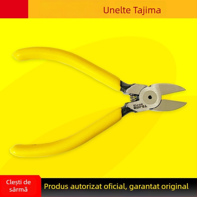 Clește Tajima pentru tăierea plasticului, diagonal, 60Cr-V, 200 g